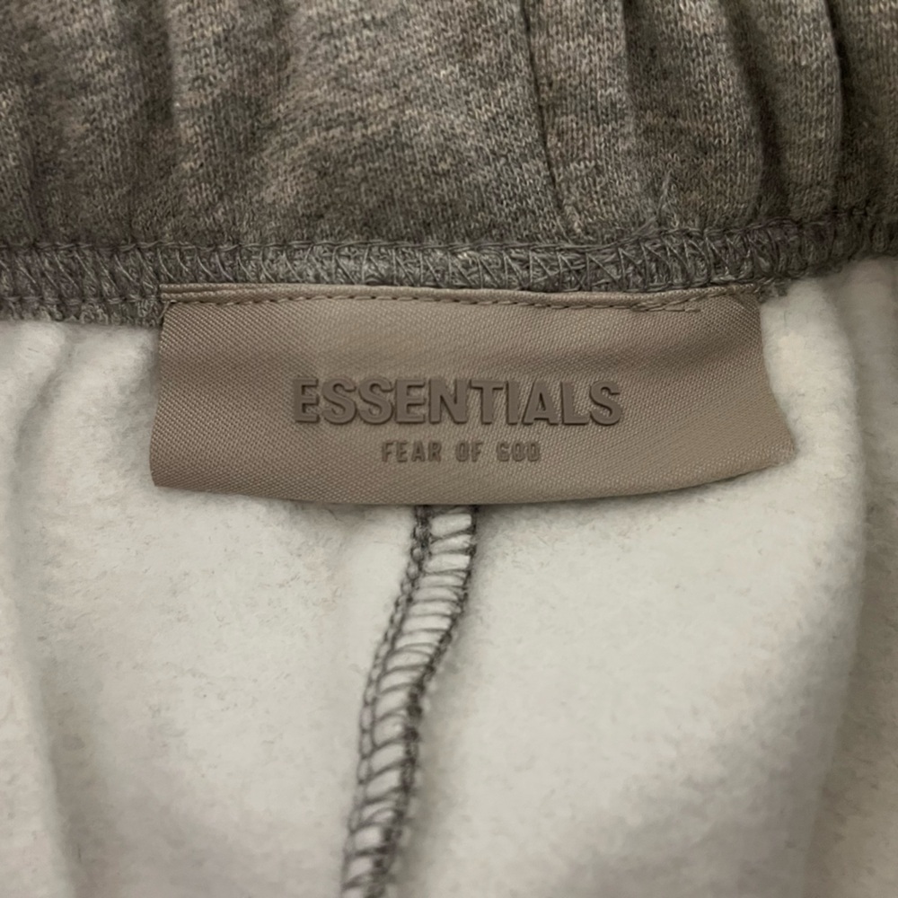 Fear of God essentials sweatpants dark oatmeal
